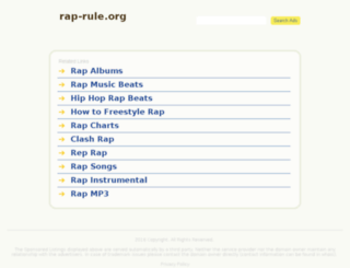 rap-rule.org screenshot