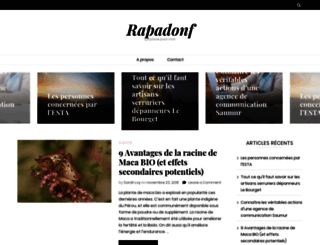 rapadonf.fr screenshot
