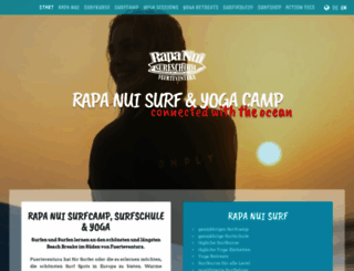 rapanui-surfschool.com screenshot