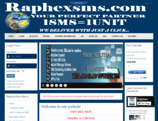 raphexsms.com screenshot
