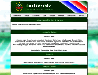 rapidarchiv.at screenshot