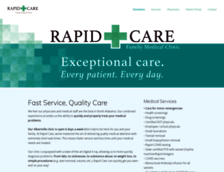 rapidcare.us screenshot