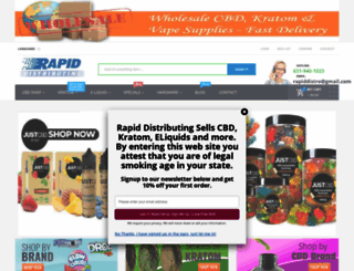rapiddistro.com screenshot
