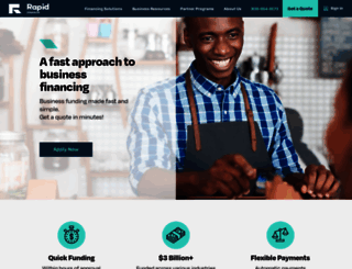 rapidfinance.com screenshot