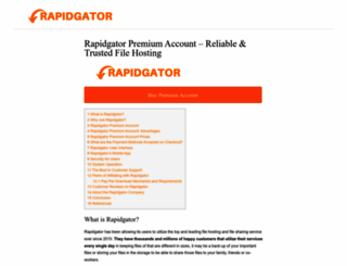 rapidgators.info screenshot
