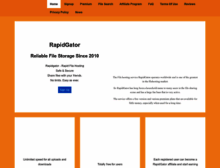 rapidgators.net screenshot