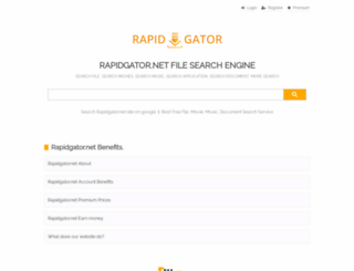 Rapid gator search engine Rapid gator search engine