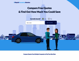 rapidinsurancequotes.com screenshot