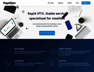 rapidiptv.net screenshot