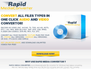 rapidmediaconvert.com screenshot
