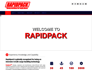 rapidpack.ca screenshot
