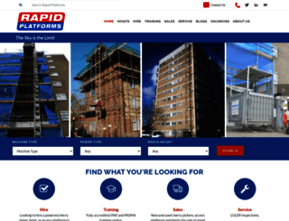 rapidplatforms.co.uk screenshot