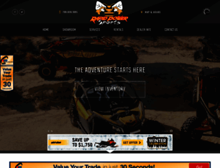 rapidpowersports.com screenshot