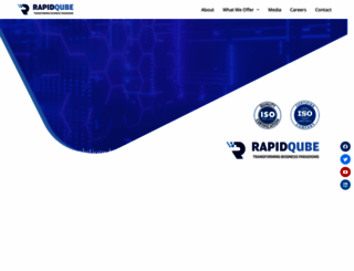 rapidqube.com screenshot