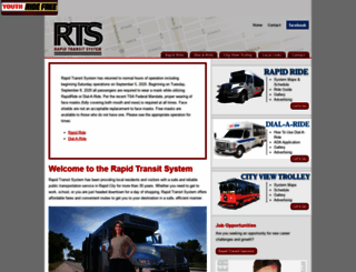 rapidride.org screenshot
