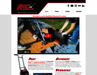 rapidroofremover.com screenshot