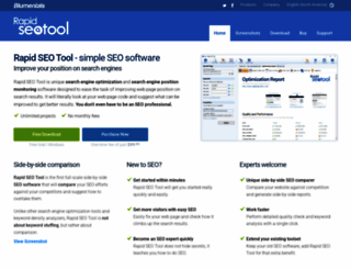 rapidseotool.com screenshot