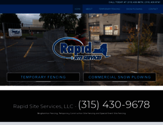 rapidsiteservices.com screenshot