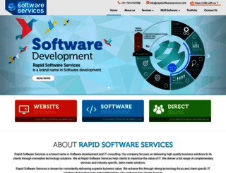 rapidsoftwareservices.com screenshot