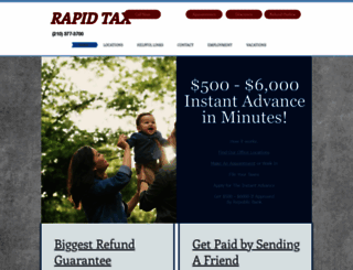rapidtax.org screenshot