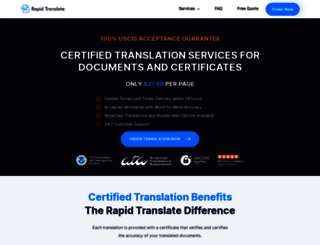 rapidtranslate.org screenshot