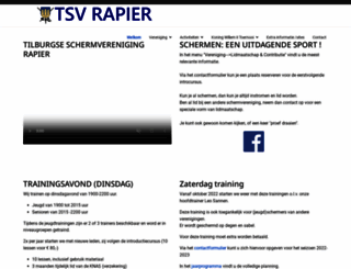 rapier.nl screenshot
