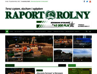 raportrolny.pl screenshot