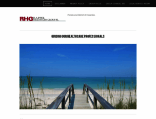 rappelhealthlaw.com screenshot