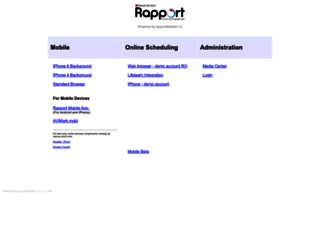 rapport3.appointmaster.com screenshot