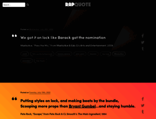rapquote.com screenshot