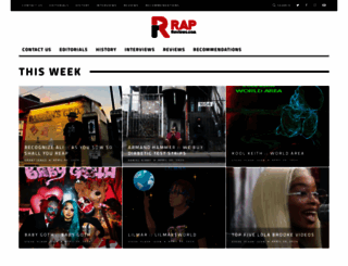 rapreviews.com screenshot