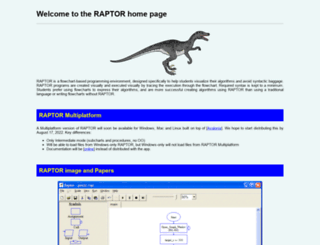 raptor.martincarlisle.com screenshot