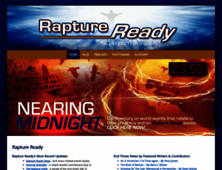 raptureready.com screenshot