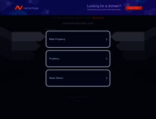 rapturereadyradio.com screenshot