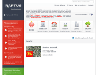 raptus.pl screenshot