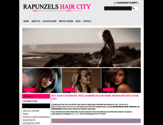 rapunzelshaircity.co.uk screenshot