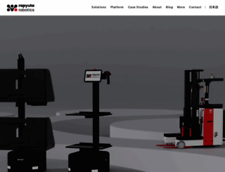 rapyuta-robotics.com screenshot
