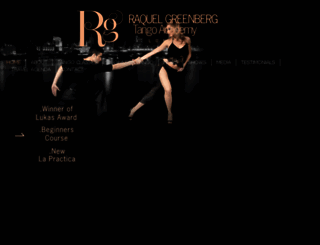 raquel-tango.com screenshot