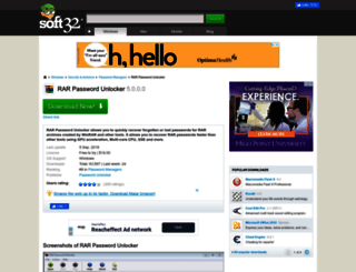 rar-password-unlocker.soft32.com screenshot