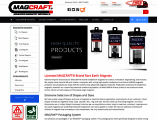 rare-earth-magnets.com screenshot