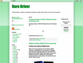 raredriver.blogspot.com screenshot