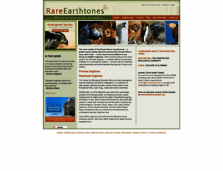 rareearthtones.org screenshot