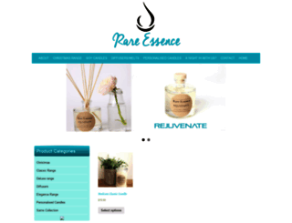 rareessence.com.au screenshot