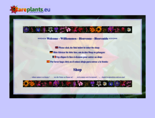 rareplants.de screenshot