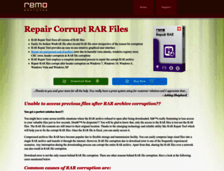 rarrepairtool.com screenshot