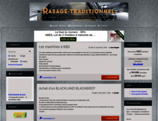 rasage-traditionnel.com screenshot