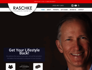 raschkechiropractic.com screenshot