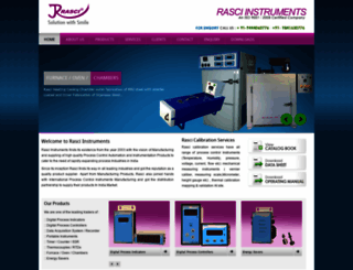rasciinstruments.com screenshot