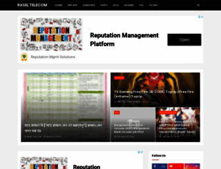 raseltelecomrt.com screenshot