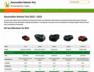 rasenmaeher-roboter-test.de screenshot